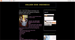 Desktop Screenshot of goldeneggindonesia.blogspot.com