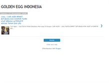 Tablet Screenshot of goldeneggindonesia.blogspot.com