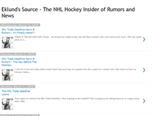 Tablet Screenshot of eklundssource.blogspot.com