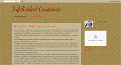 Desktop Screenshot of infelicidad-constante.blogspot.com