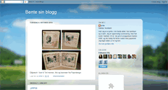 Desktop Screenshot of bentebloggen.blogspot.com