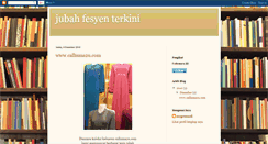 Desktop Screenshot of jubahcantik.blogspot.com