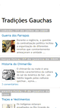 Mobile Screenshot of historiagaucha.blogspot.com