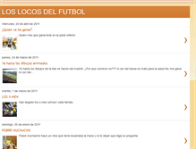 Tablet Screenshot of locosdelfutbol1999.blogspot.com