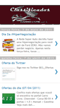 Mobile Screenshot of classificadoscarrolivre.blogspot.com