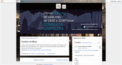 Desktop Screenshot of nochedemuseos.blogspot.com