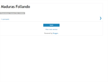 Tablet Screenshot of maduras-follando.blogspot.com