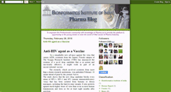 Desktop Screenshot of biipharmablog.blogspot.com