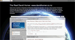 Desktop Screenshot of davidhornersblog.blogspot.com