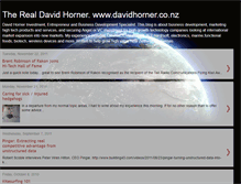 Tablet Screenshot of davidhornersblog.blogspot.com