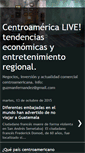 Mobile Screenshot of centroamericalive.blogspot.com