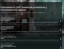 Tablet Screenshot of centroamericalive.blogspot.com