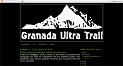 Desktop Screenshot of granadaultratrail.blogspot.com