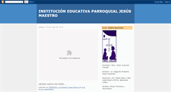 Desktop Screenshot of iepjesusmaestro2010.blogspot.com