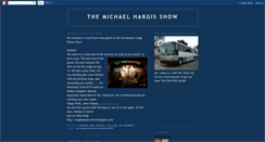 Desktop Screenshot of michaelhargisshow.blogspot.com