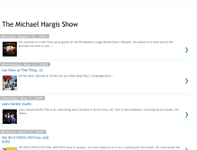 Tablet Screenshot of michaelhargisshow.blogspot.com