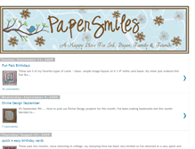 Tablet Screenshot of papersmiles.blogspot.com