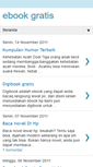 Mobile Screenshot of ebook-novel-gratis.blogspot.com