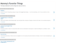 Tablet Screenshot of mommysfavoritethings-debbie.blogspot.com