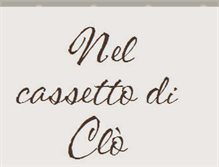 Tablet Screenshot of nelcassettodiclo.blogspot.com