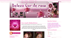 Desktop Screenshot of belezacorderosa.blogspot.com