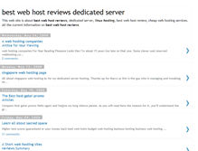 Tablet Screenshot of best-web-host-reviews-32.blogspot.com