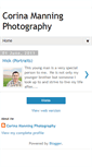 Mobile Screenshot of corinamanningphotography.blogspot.com