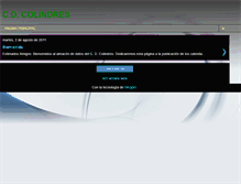 Tablet Screenshot of cdcolindres.blogspot.com