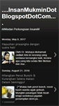 Mobile Screenshot of insanmukmin.blogspot.com