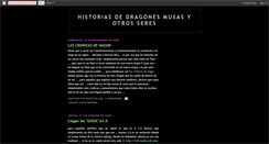 Desktop Screenshot of dragones-y-musas.blogspot.com