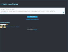 Tablet Screenshot of coisasimediatas.blogspot.com