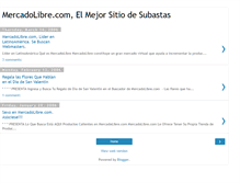 Tablet Screenshot of mercadoebaylibre.blogspot.com