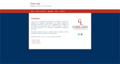 Desktop Screenshot of globallegalchile.blogspot.com