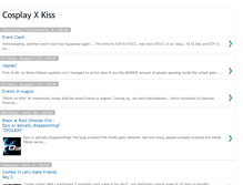 Tablet Screenshot of cosplayxkiss.blogspot.com