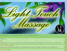 Tablet Screenshot of lighttouchmassage.blogspot.com