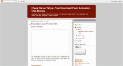 Desktop Screenshot of ebook-harunyahya.blogspot.com