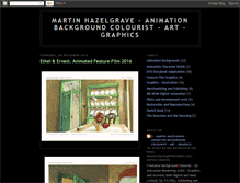 Tablet Screenshot of martinhazelgraveartdesign.blogspot.com