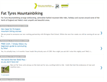 Tablet Screenshot of fat-tyres-mountainbiking.blogspot.com