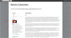 Desktop Screenshot of kitschncalamities.blogspot.com