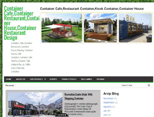 Tablet Screenshot of cafecontainer.blogspot.com