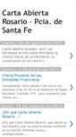 Mobile Screenshot of cartaabiertasfe.blogspot.com