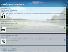 Tablet Screenshot of hoyasource.blogspot.com