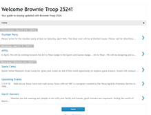 Tablet Screenshot of brownietroop2524.blogspot.com