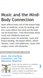 Mobile Screenshot of music-and-the-mind-body-connection.blogspot.com