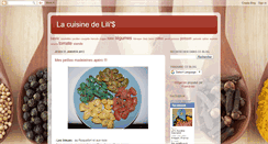 Desktop Screenshot of lilis-cuisine.blogspot.com