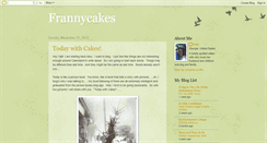 Desktop Screenshot of fran-frannycakes.blogspot.com