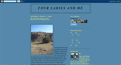 Desktop Screenshot of fourladiesandme.blogspot.com