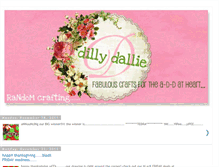 Tablet Screenshot of dillydalliesbyallie.blogspot.com