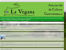 Tablet Screenshot of lacasavegana.blogspot.com