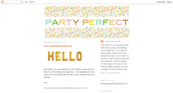 Desktop Screenshot of partyperfectblog.blogspot.com